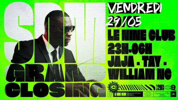 SDM - VENDREDI 29 MAI | Nine Club - Nocto