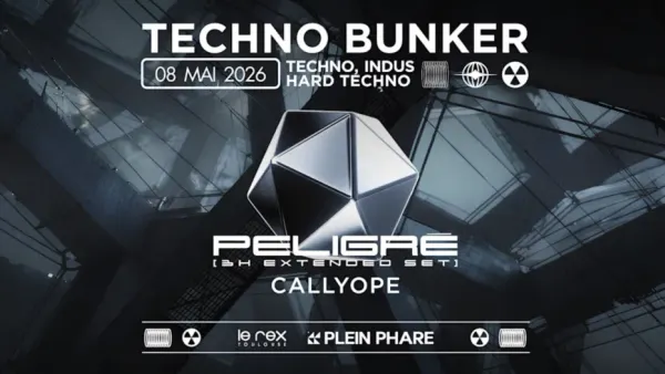 ⚔️ TECHNO BUNKER REVIENT AU REX DE TOULOUSE ⚔️ | Le Rex - Nocto
