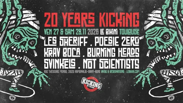 20 YEARS KICKING: PASS 2 JOURS | Le Bikini