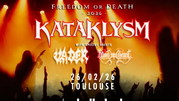 KATAKLYSM + special guests VADER & BLOOD RED THRONE | Le Bikini