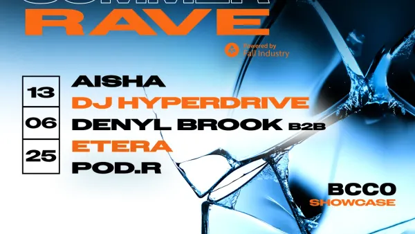 Summer Rave : AISHA + DJ HYPERDRIVE + DENYL BROOK b2b ETERA + POD.R | Le Bikini