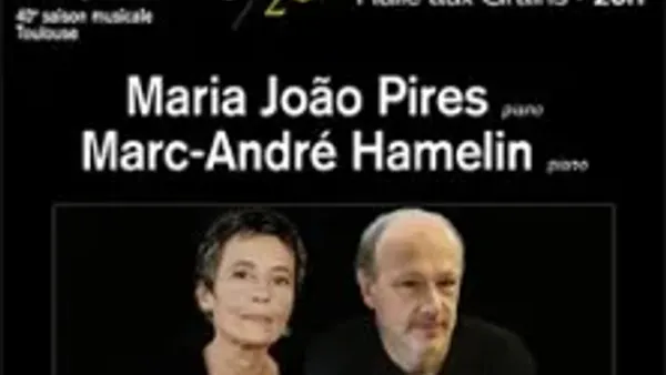 Maria Joao Pires et Marc-Andre Hamelin | Halle Aux Grains Toulouse 