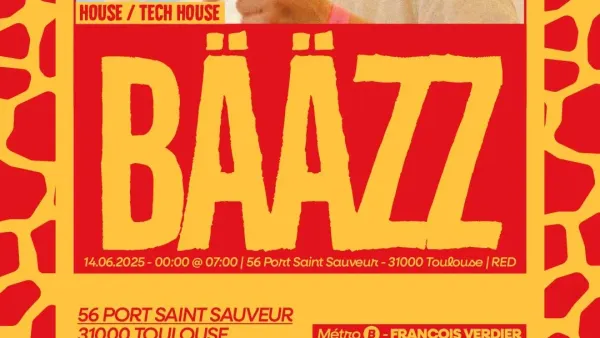Soirée House / Tech House avec BÄAZZ
