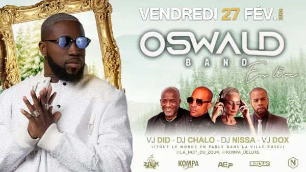 LE WEEK-END GOUYAD TOULOUSE OSWALD BAND - VENDREDI 27 FÉVRIER | Nine Club
