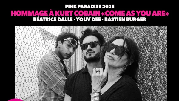 HOMMAGE À KURT COBAIN - BÉATRICE DALLE / YOUV DEE / BASTIEN BURGER | Théâtre des Mazades