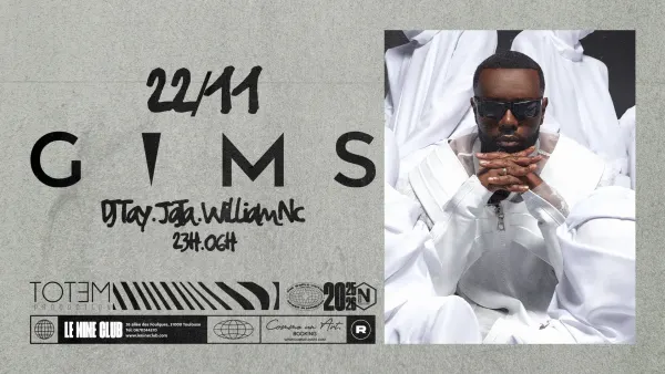 GIMS - SAMEDI 22 NOVEMBRE | Nine Club