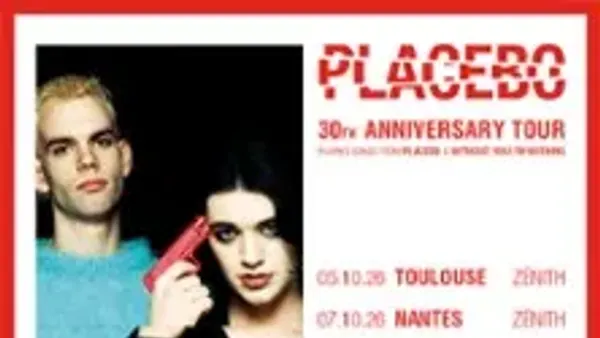 Placebo - 30th Anniversary Tour - Playing Songs from Placebo & Without You I’m Nothin | Zenith