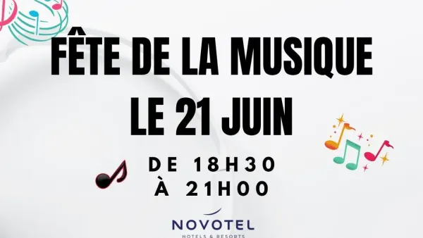 Fête de la Musique : Soirée Blind Test | Novotel Toulouse Centre Wilson