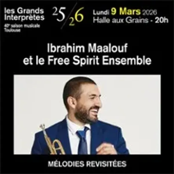 Affiche de l'événement I. Maalouf / Free Spirit Ensemble