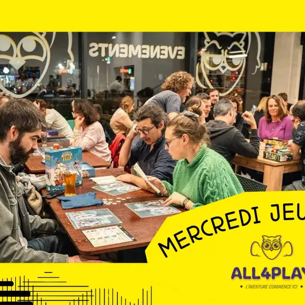 Affiche de l'événement Mercredi jeux