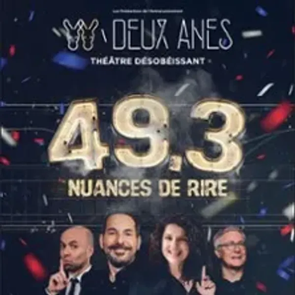 Affiche de l'événement 49.3 Nuances de Rire - Tournée