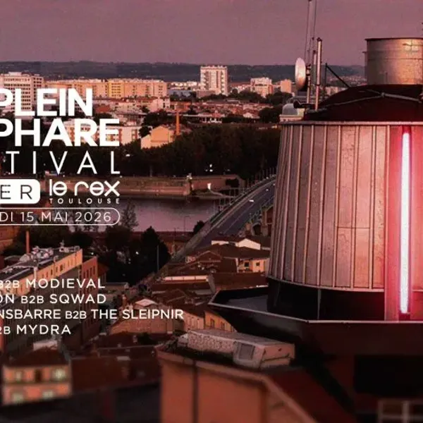 Affiche de l'événement After Officiel Plein Phare Festival 2026 / Le Rex de Toulouse Vendredi