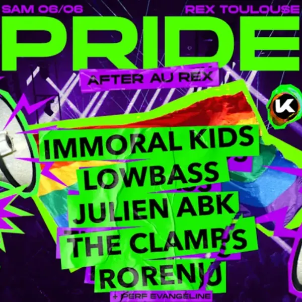 Affiche de l'événement PRIDE + AFTER PRIDE 🏳️‍🌈