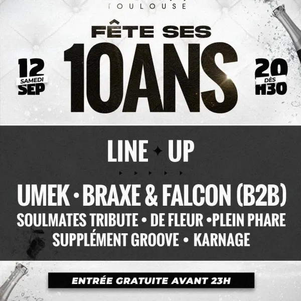 Affiche de l'événement Le Rex fête ses 10 ans
