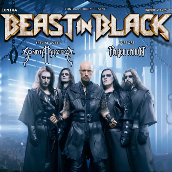 Affiche de l'événement BEAST IN BLACK + SONATA ARCTICA + FROZEN CROWN