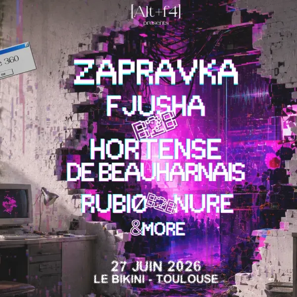 Affiche de l'événement ALT+F4 - Full B2B / Scene 360°