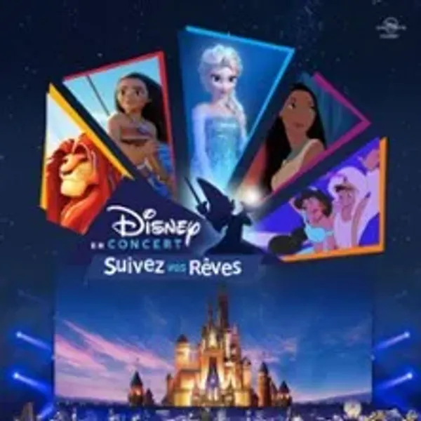 Affiche de l'événement Disney en Concert - Suivez vos rêves