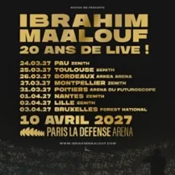 Affiche de l'événement Ibrahim Maalouf - 20 ans de Live !