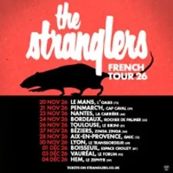 Affiche de l'événement The Stranglers + 1ère partie