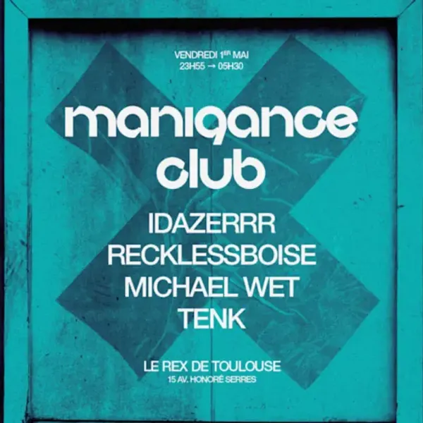 Affiche de l'événement Manigance Club #9