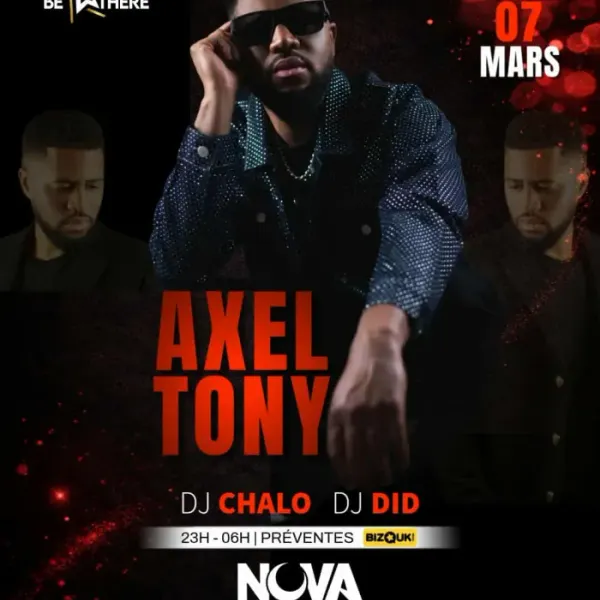 Affiche de l'événement Axel Tony Show Live