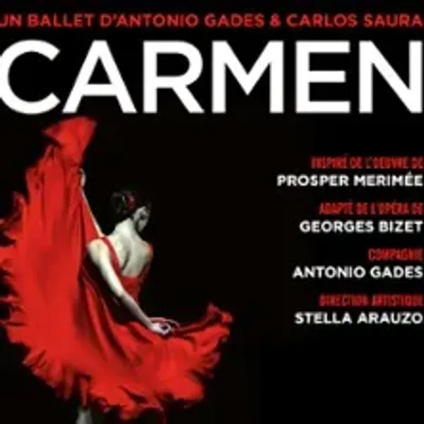 Affiche de l'événement Carmen - Un ballet d'Antonio Gades & Carlos Saura - Tournée