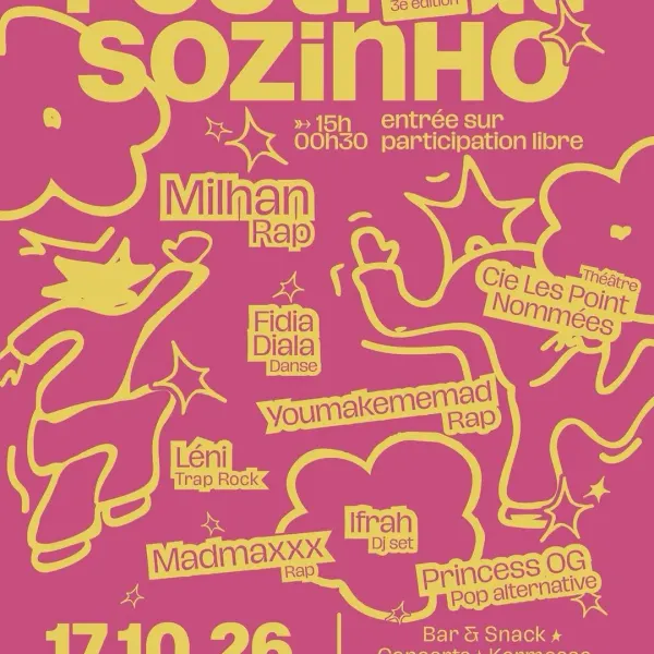 Affiche de l'événement Festival Sozinho