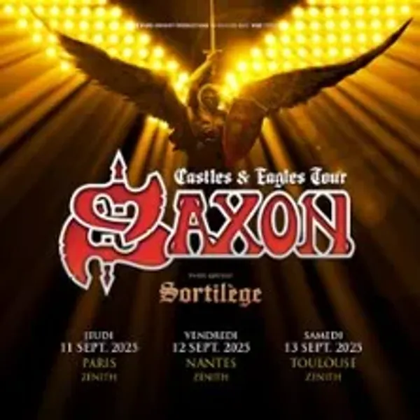 Affiche de l'événement Saxon - Castles and Eagles Show