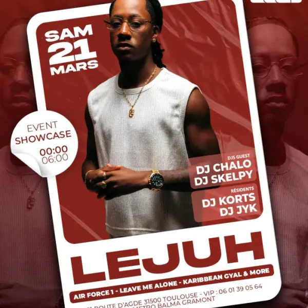 Affiche de l'événement Lejuh Showcase - Air Force One