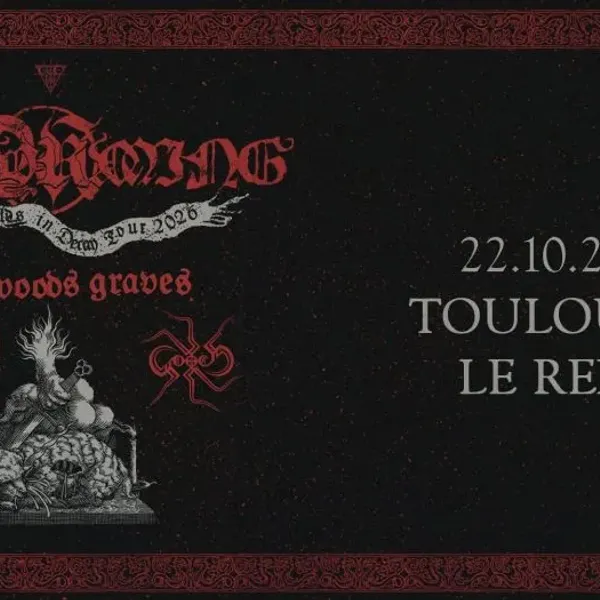 Affiche de l'événement Mispyrming & Owls Woods Graves & Profanation & Gorrch