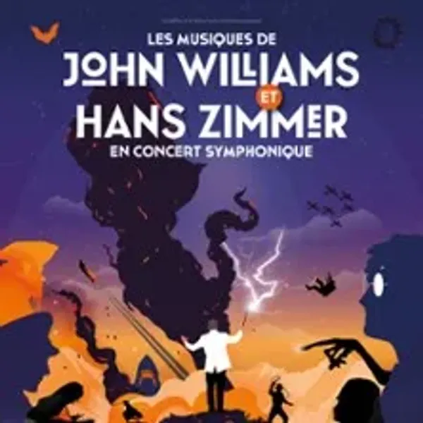 Affiche de l'événement Les Musiques de John Williams & Hans Zimmer en Concert Symphonique