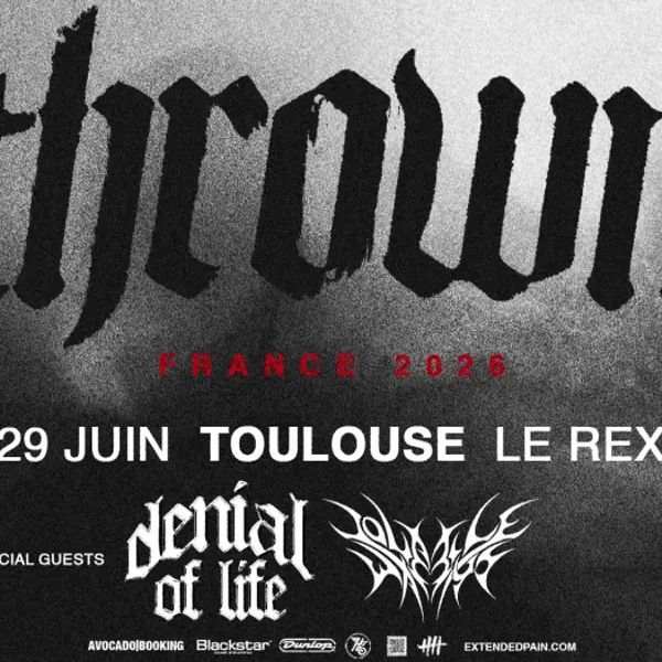 Affiche de l'événement THROWN & DENIAL OF LIFE & VOLATILE WAYS