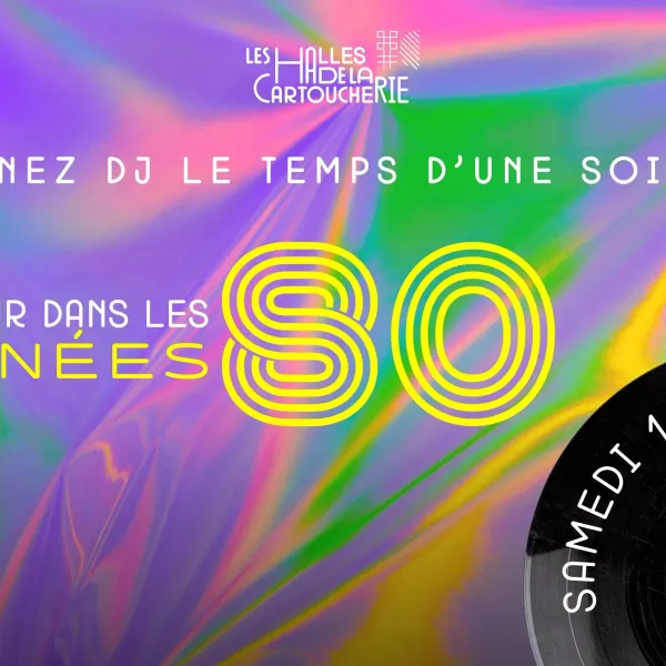 Affiche de l'événement Soirée années 80