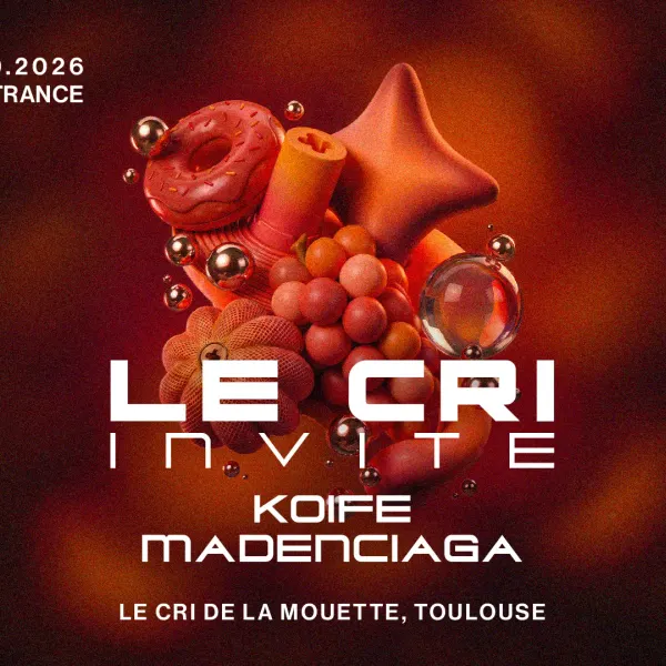 Affiche de l'événement Le Cri Inv. Koifé & Madenciaga (Techno To Hard Bounce)