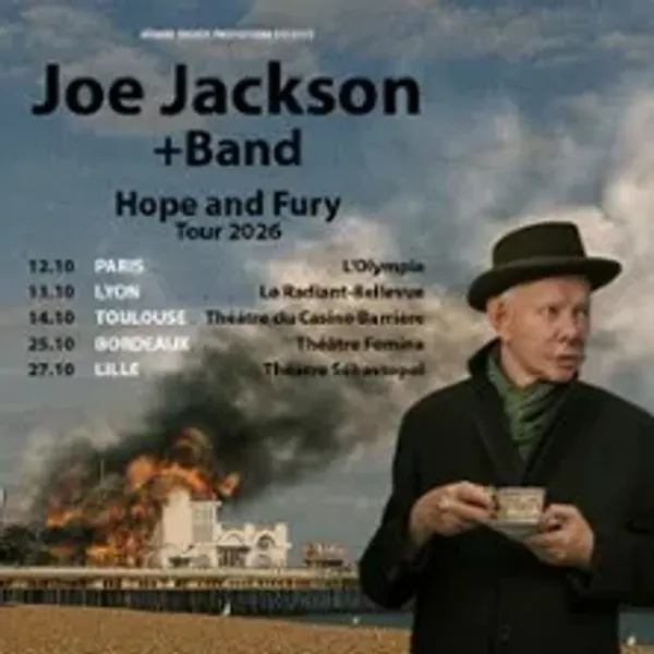 Affiche de l'événement Joe Jackson - Hope And Fury Tour 2026