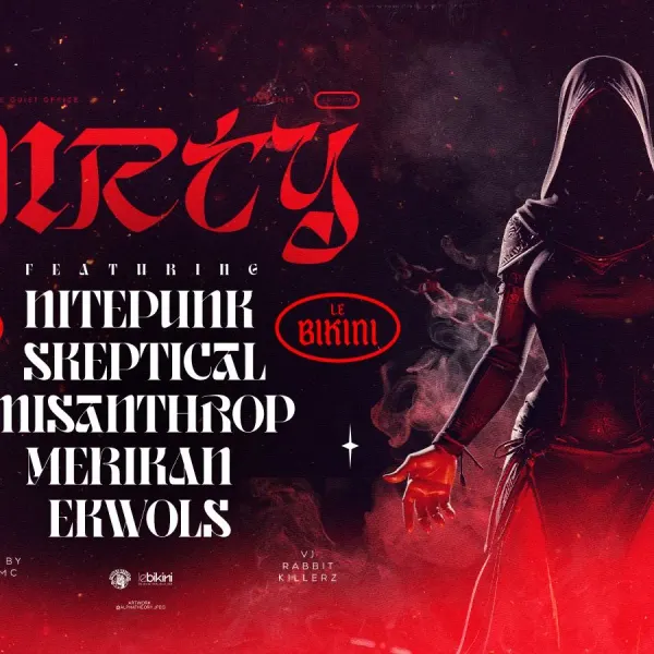 Affiche de l'événement Dirty Spring Edition : NITEPUNK + SKEPTICAL + MISANTHROP + MERIKAN + EKWOLS