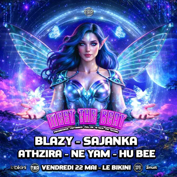 Affiche de l'événement Meet The Beat : SAJANKA + BLAZY + ATHZIRA + NE YAM + HU BEE