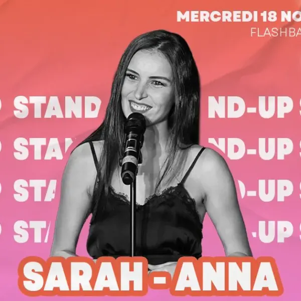 Affiche de l'événement Bonne Nouvelle Comédie : SARAH-ANNA
