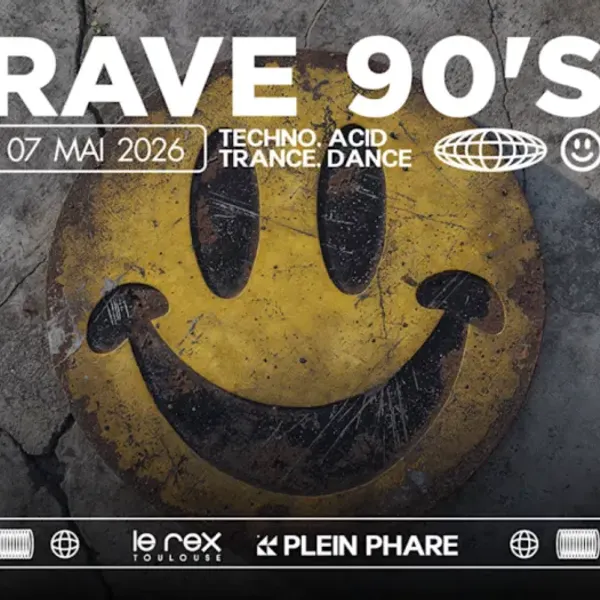 Affiche de l'événement RAVE 90'S