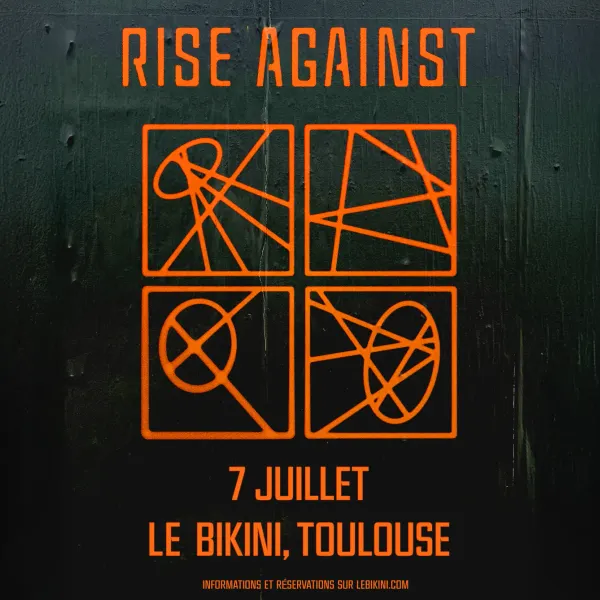 Affiche de l'événement RISE AGAINST