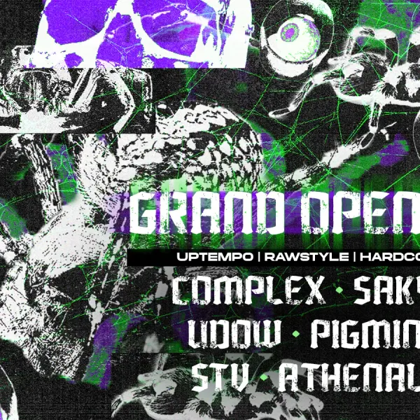 Affiche de l'événement Karnage Grand Opening : UDOW + SAKYRA + COMPLEX + STV + PIGMINDS + ATHENALYS