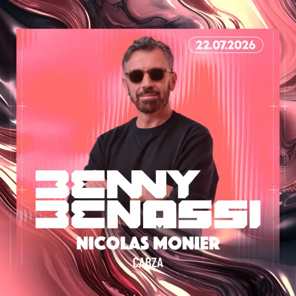 Affiche de l'événement BENNY BENASSI x PONEY CLUB 2026