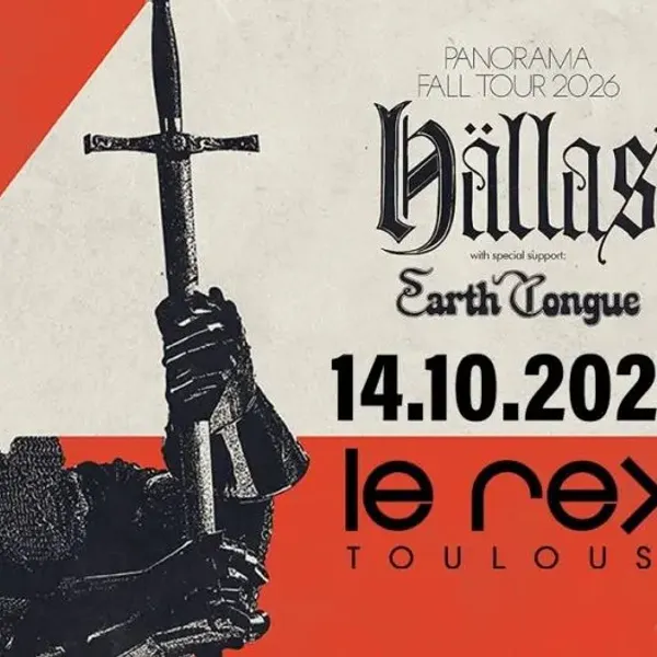 Affiche de l'événement Hällas + Earth Tongue
