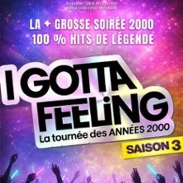 Affiche de l'événement I Gotta Feeling - Saison 3 - La Tournée des Années 2000