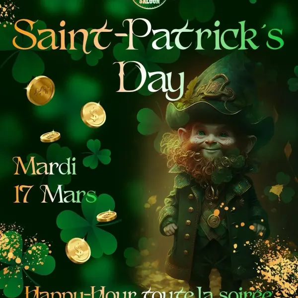 Affiche de l'événement Saint-Patrick's Day