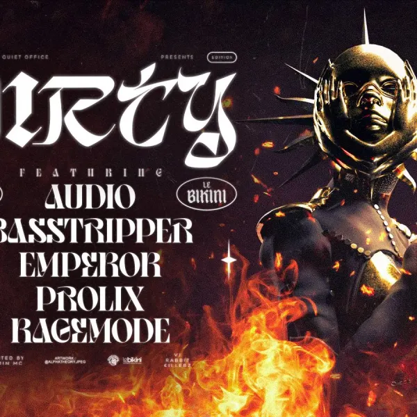 Affiche de l'événement Dirty Winter Edition : AUDIO + BASSTRIPPER + PROLIX + EMPEROR + RAGEMODE