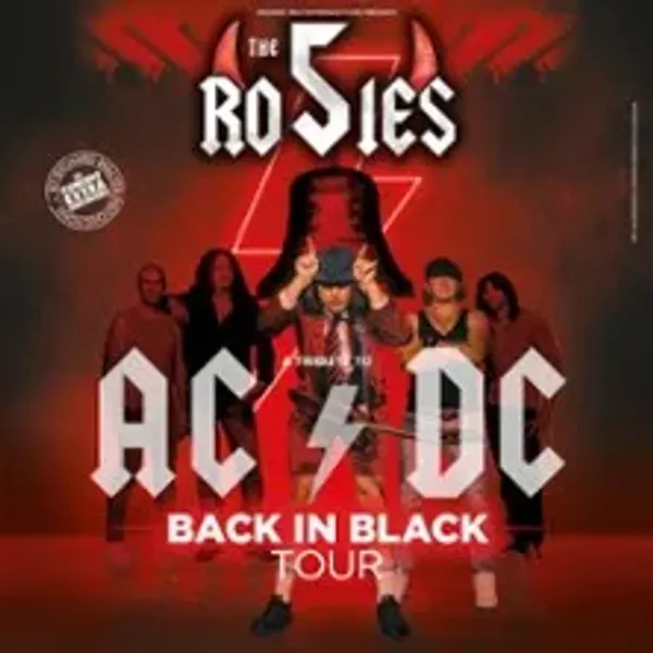 Affiche de l'événement The 5 Rosies - Tribute to AC/DC Back In Black Tour