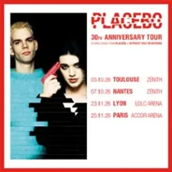 Affiche de l'événement Placebo - 30th Anniversary Tour - Playing Songs from Placebo & Without You I’m Nothin