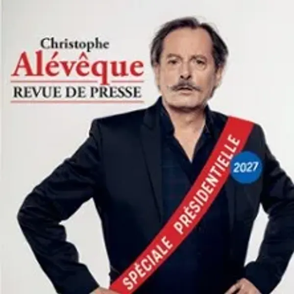 Affiche de l'événement Christophe Alévêque - Revue de Presse