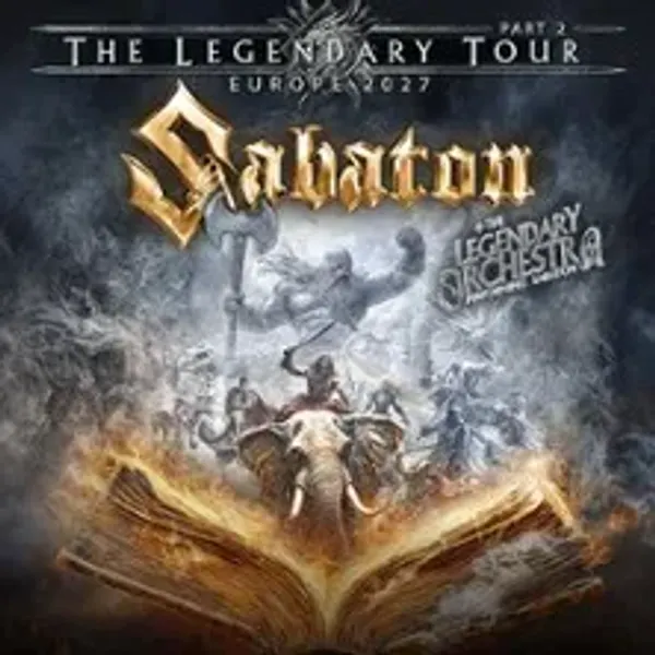 Affiche de l'événement Sabaton - The Legendary Tour - Europe 2027